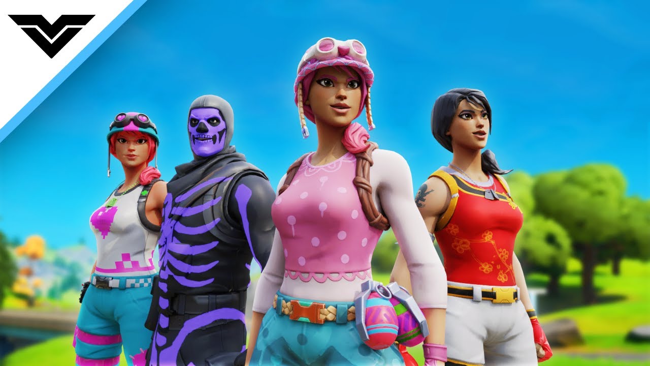This Is The BEST Trickshot Squad In Fortnite! ( Vial Squadtage)