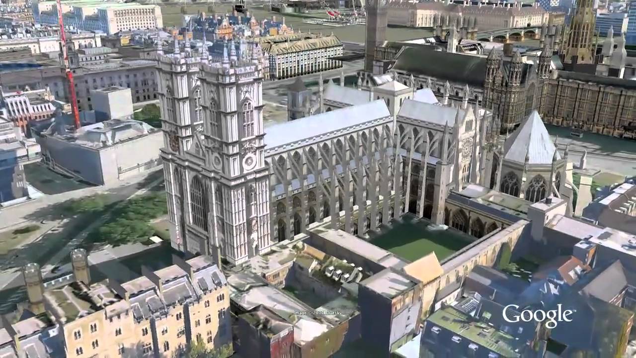 Royal Wedding Procession Route in 3D