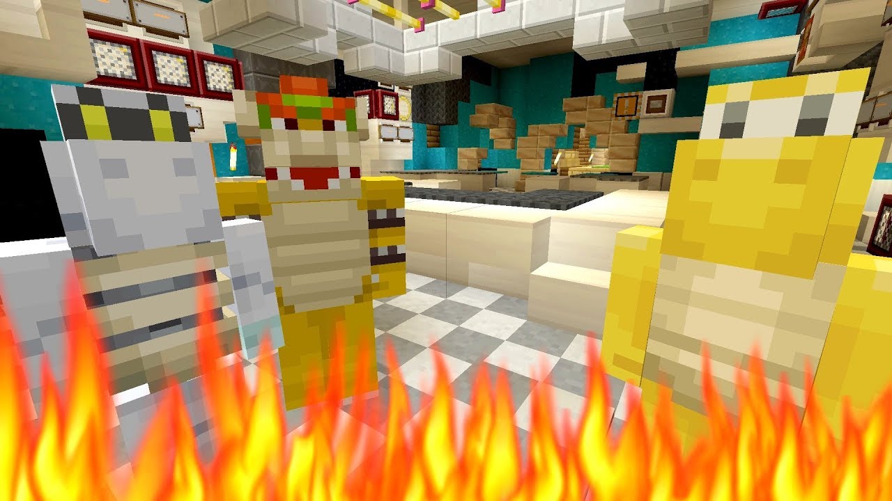 *OMG* WHO SET THE HOUSE ON FIRE?! | Nintendo Fun House | Minecraft Switch [276]