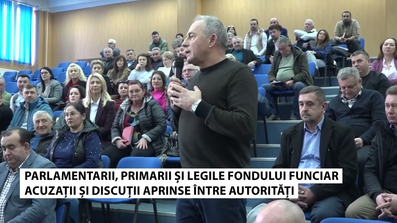 PARLAMENTARII, PRIMARII ȘI LEGILE FONDULUI FUNCIAR ⚖️ Acuzații și dispute aprinse între autorități