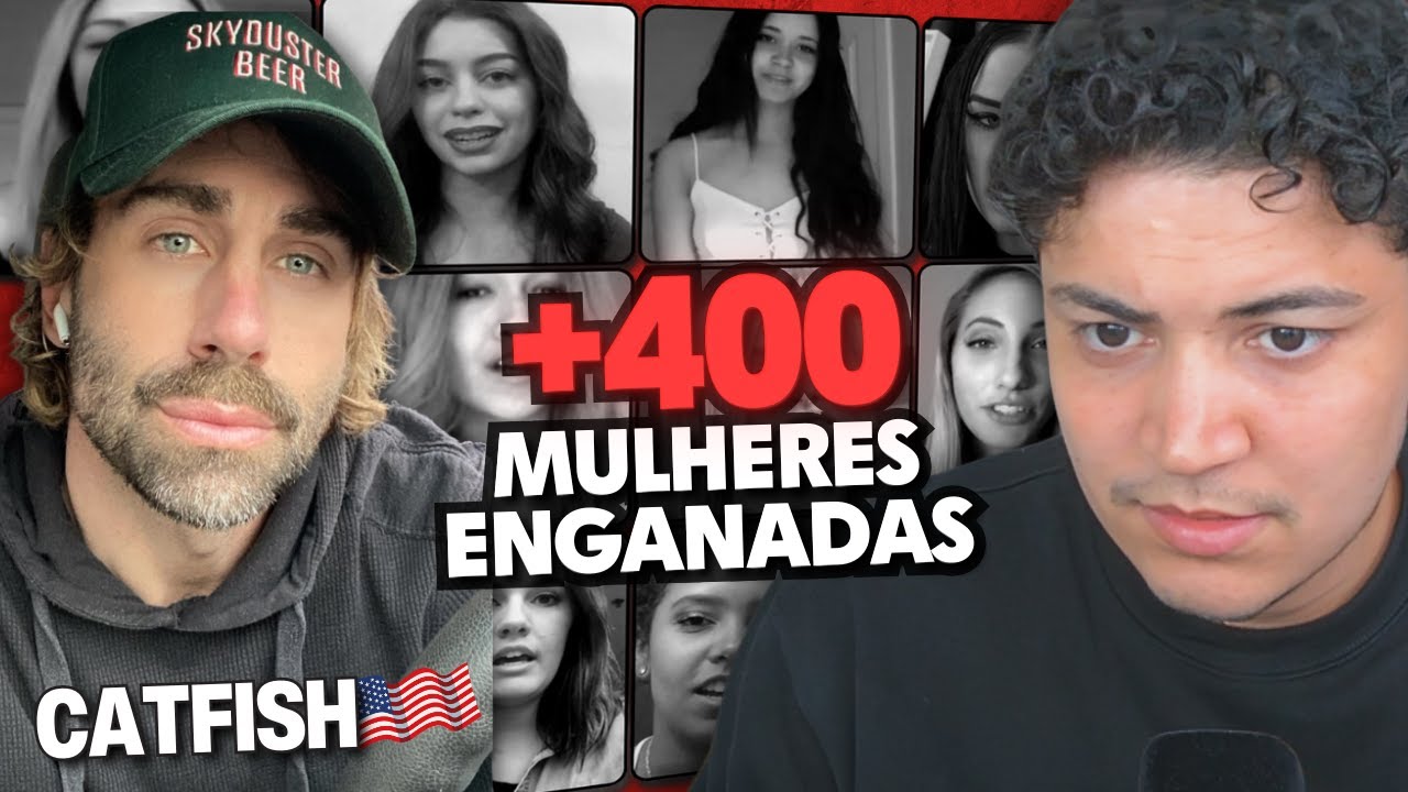 ele ENGANAVA VÁRIAS MULHERES usando o TINDER 😮 CATFISH