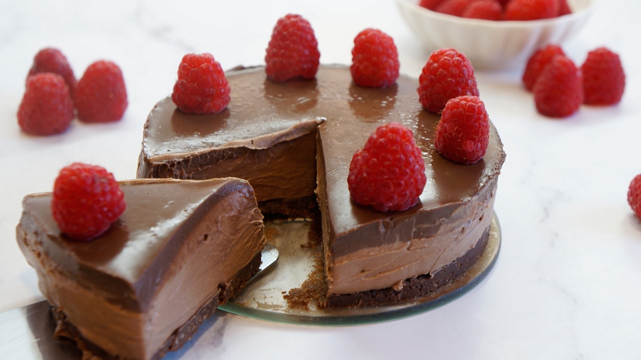 CHEESECAKE de CHOCOLATE 🍫| Postre sin HORNO