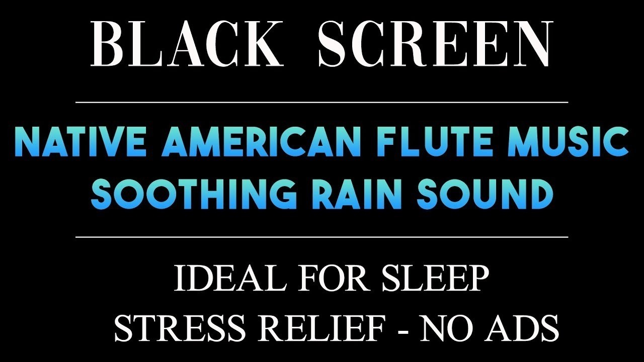 Soothing Native American Flute & Rain Sounds | Ideal for Sleep and Stress Relief - No Ads
