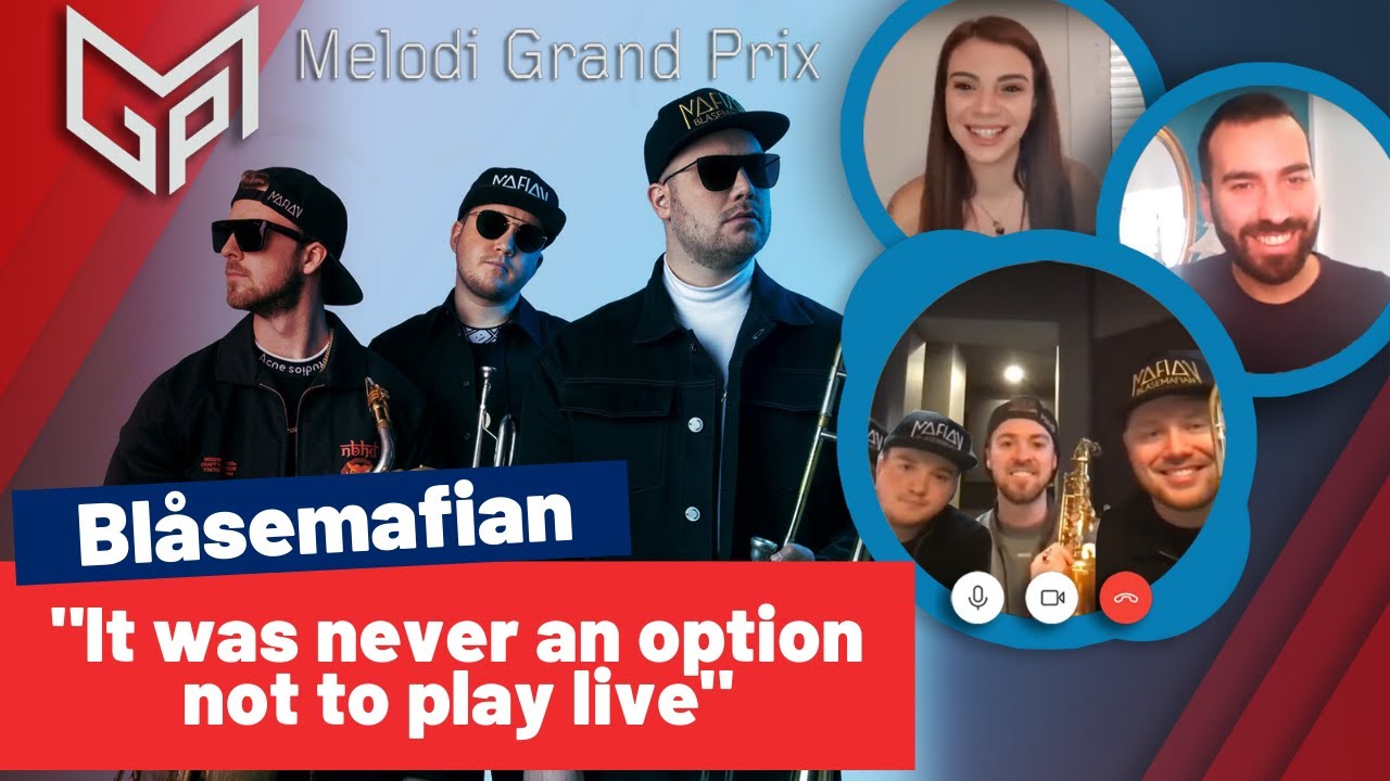 INTERVIEW: Blåsemafian (Melodi Grand Prix 2021)