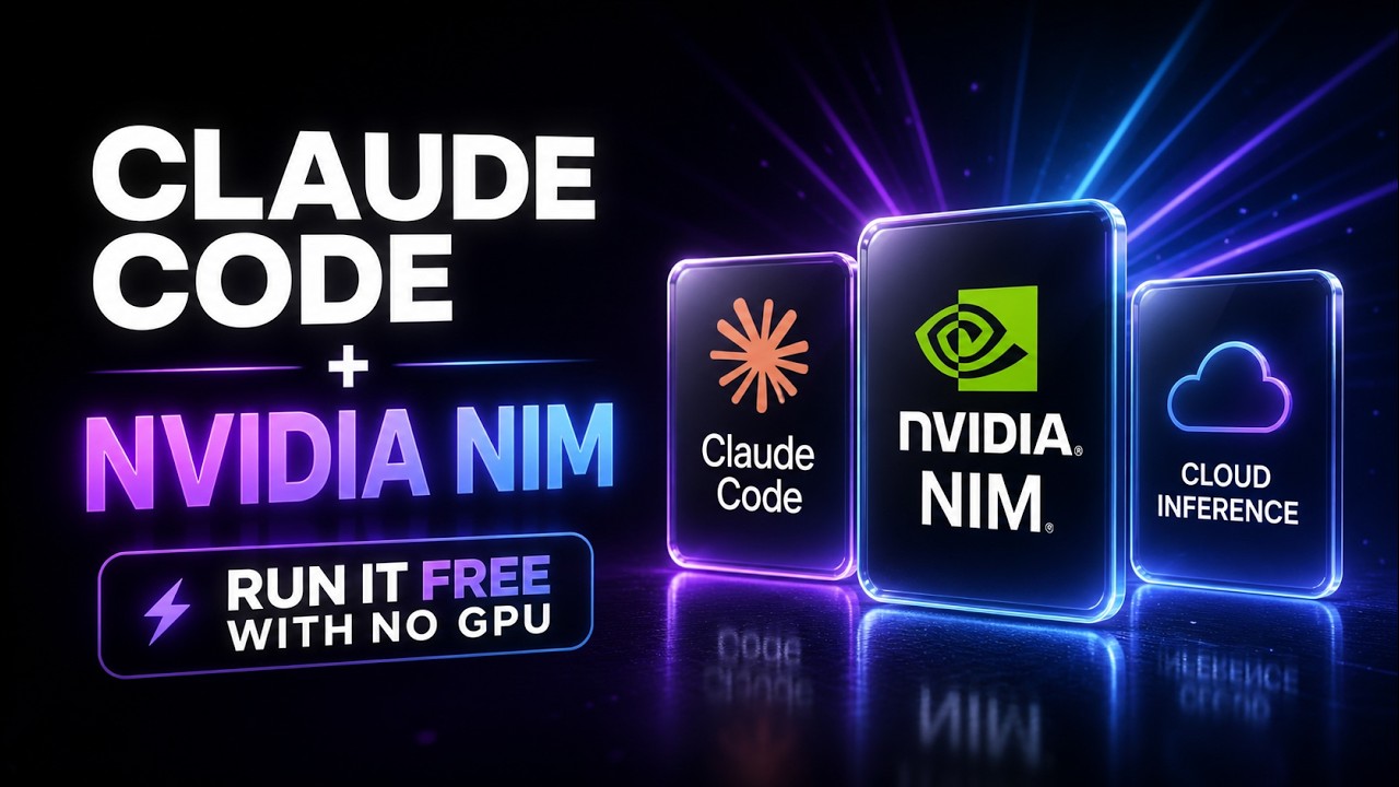 Claude Code + NVIDIA NIM &mdash; Run It FREE With No GPU | 100% FREE