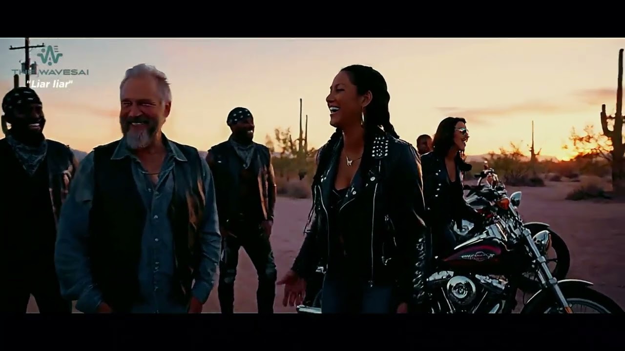 THE WAVESAI - LIAR LIAR (Official Video) | Electro Rock Guitar Riff Energy