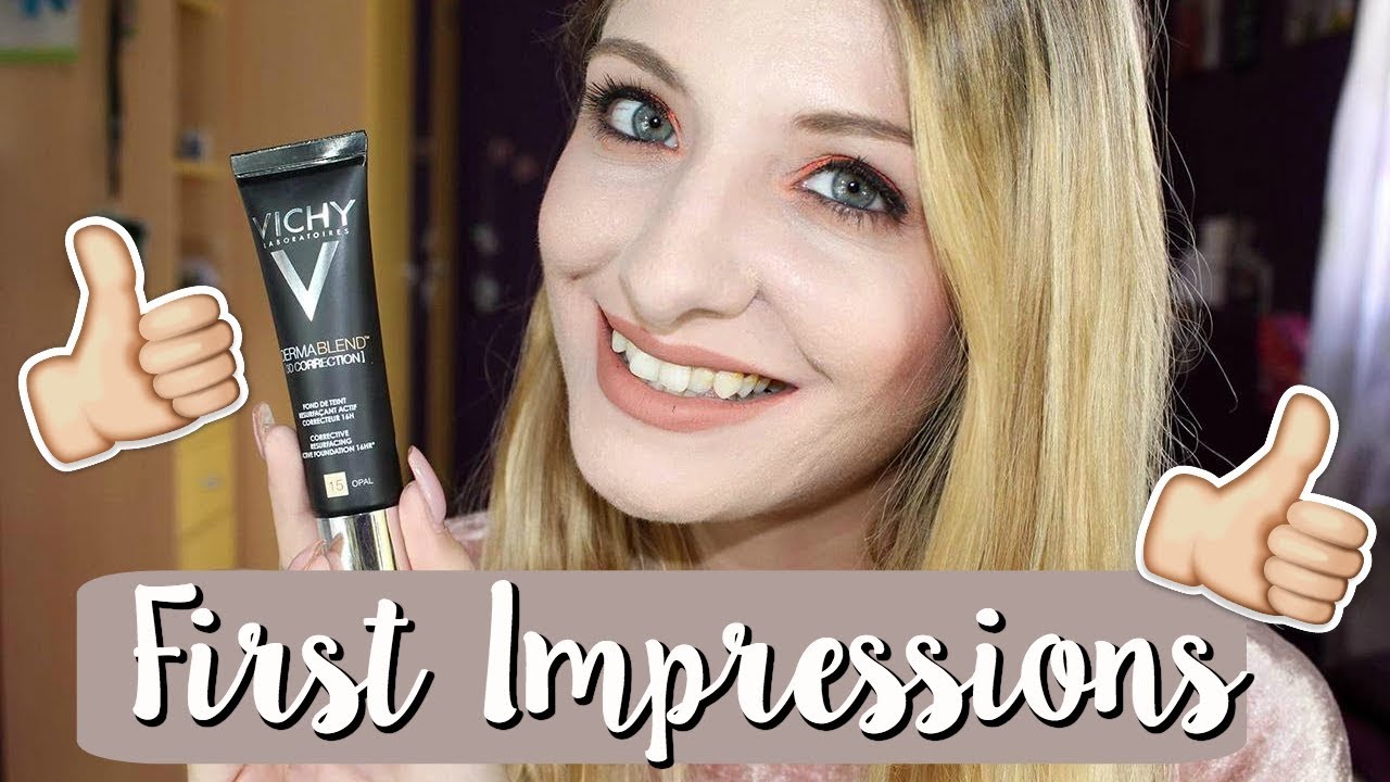Vichy Dermablend 3D Correction Foundation | HOW I COVER MY ACNE BREAKOUTS
