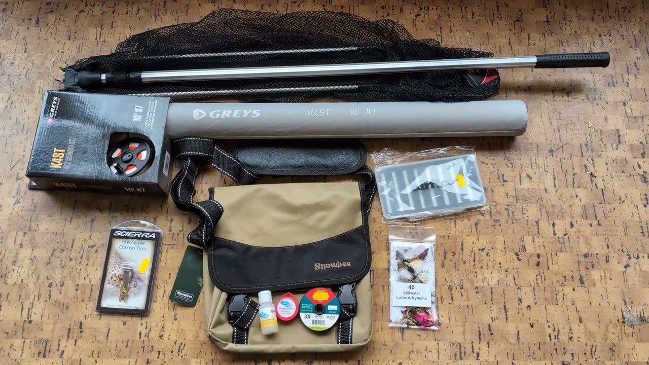 Greys K4ST Full Fly Fishing Kit - Everything you need to fish! For Just £99.99