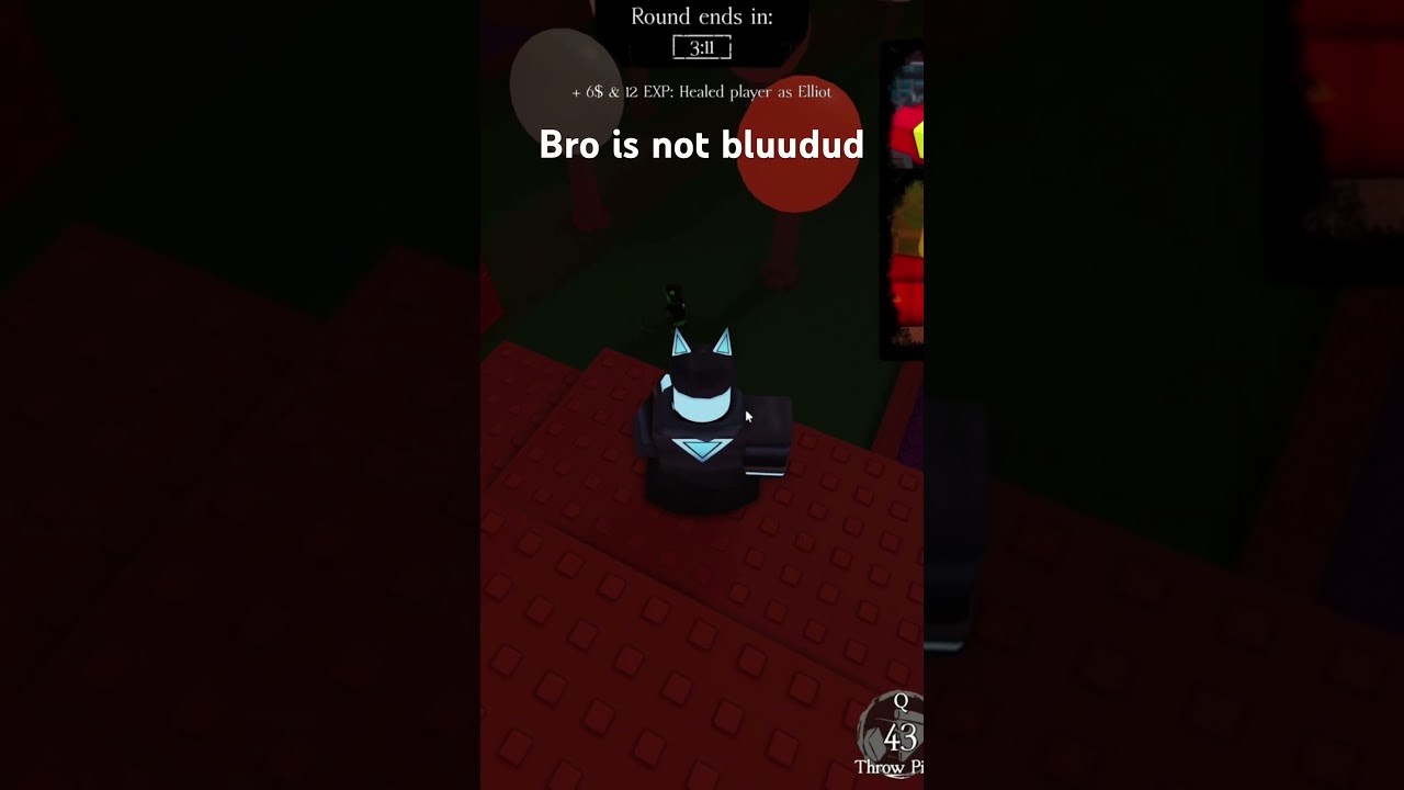 Trickshot for milestone 1 is crazy #roblox #robloxmemes #forsaken #forsakenroblox #bluudud #real