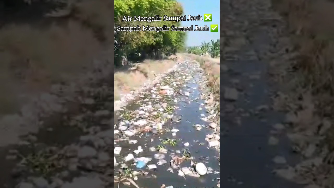 Sampah Mengalir Sampai Jauh