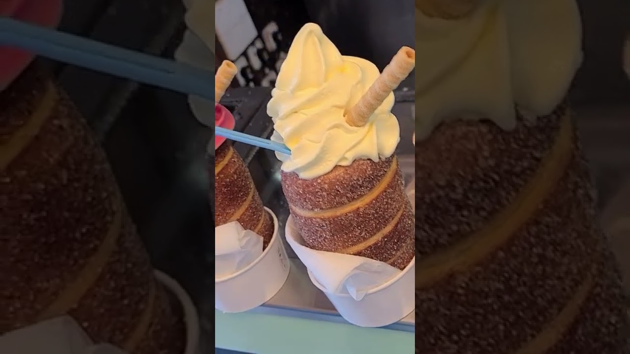 Czech Chimney Cake in Prague