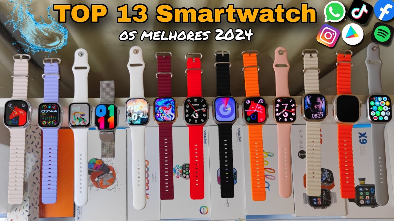 Top 13 MELHORES RELÓGIOS SMARTWATCHS DA CHINA 2024 Aliexpress para revenda no Brasil da atualidade