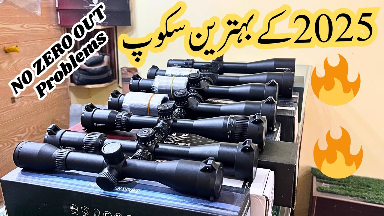 BEST SCOPES FOR AIRGUNS | SPRINGER vs PCP  AIRGUN SCOPES