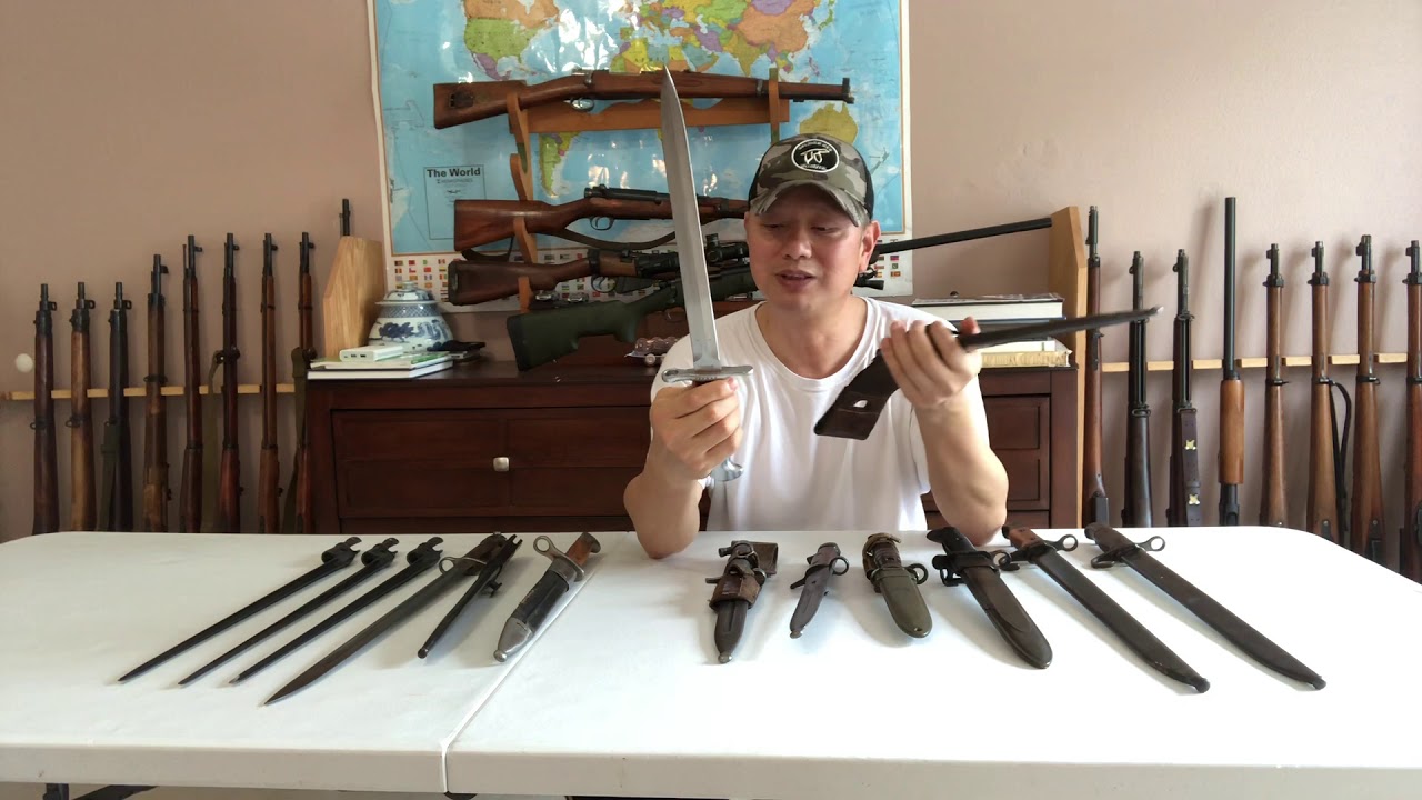 【南哥谈老枪】步枪的重要一环：刺刀。南哥给你评论哪把刺刀最好！