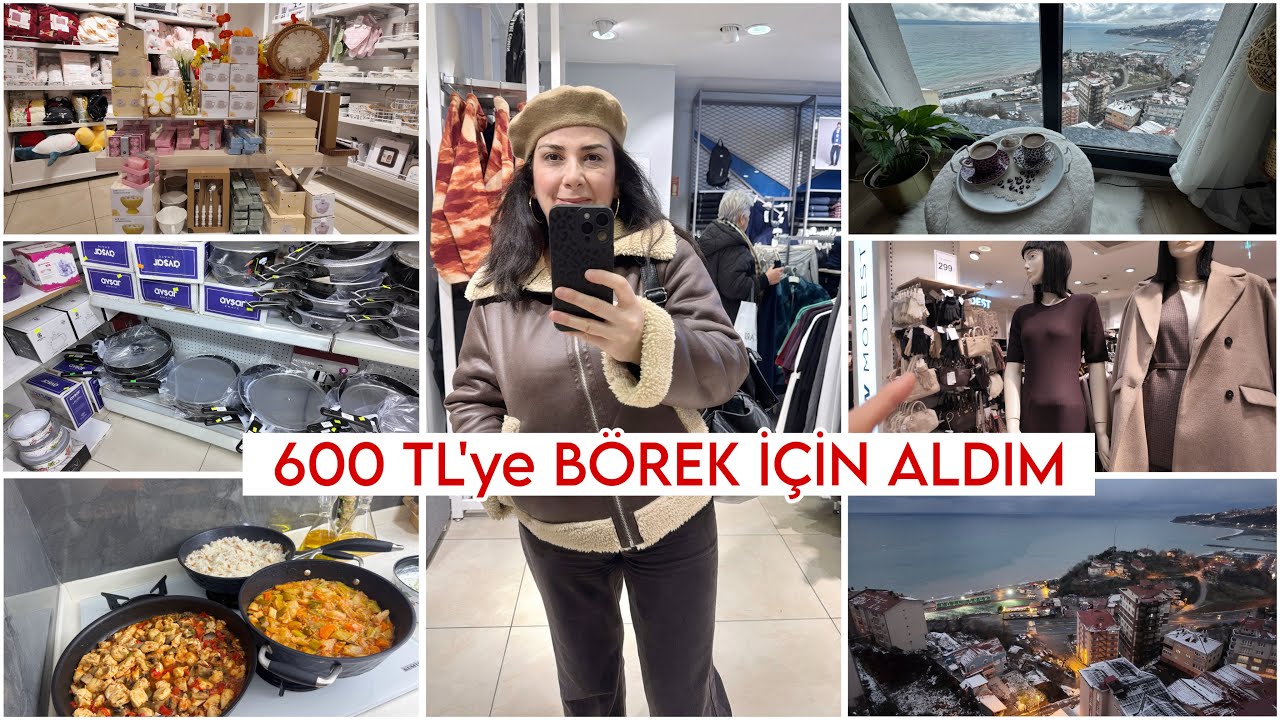 ELBİSE BEĞENDİM AMA YAKIŞMADI ‼️ HER YERDE İNDİRİM VAR ‼️ YENİ ŞAPKAM ‼️ GÜNÜN MENÜSÜ‼️ GÜNLÜK VLOG🎬