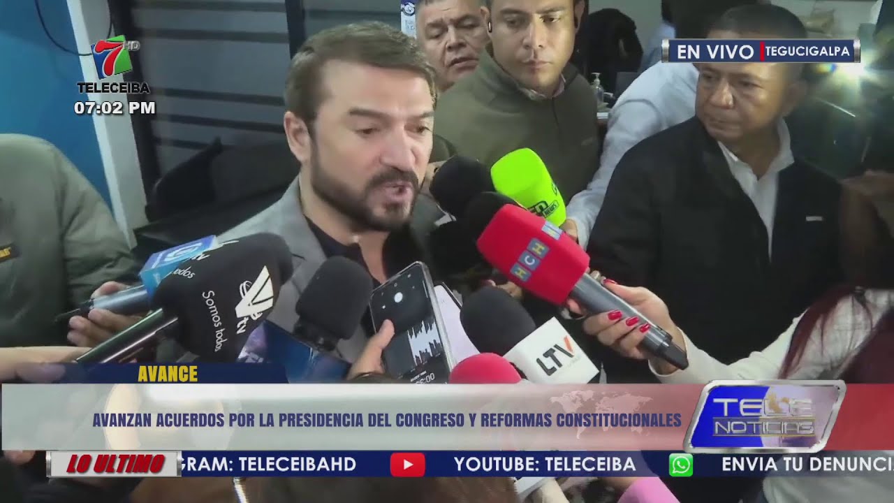 Avanzan acuerdos por la presidencia del Congreso Nacional y reformas constitucionales
