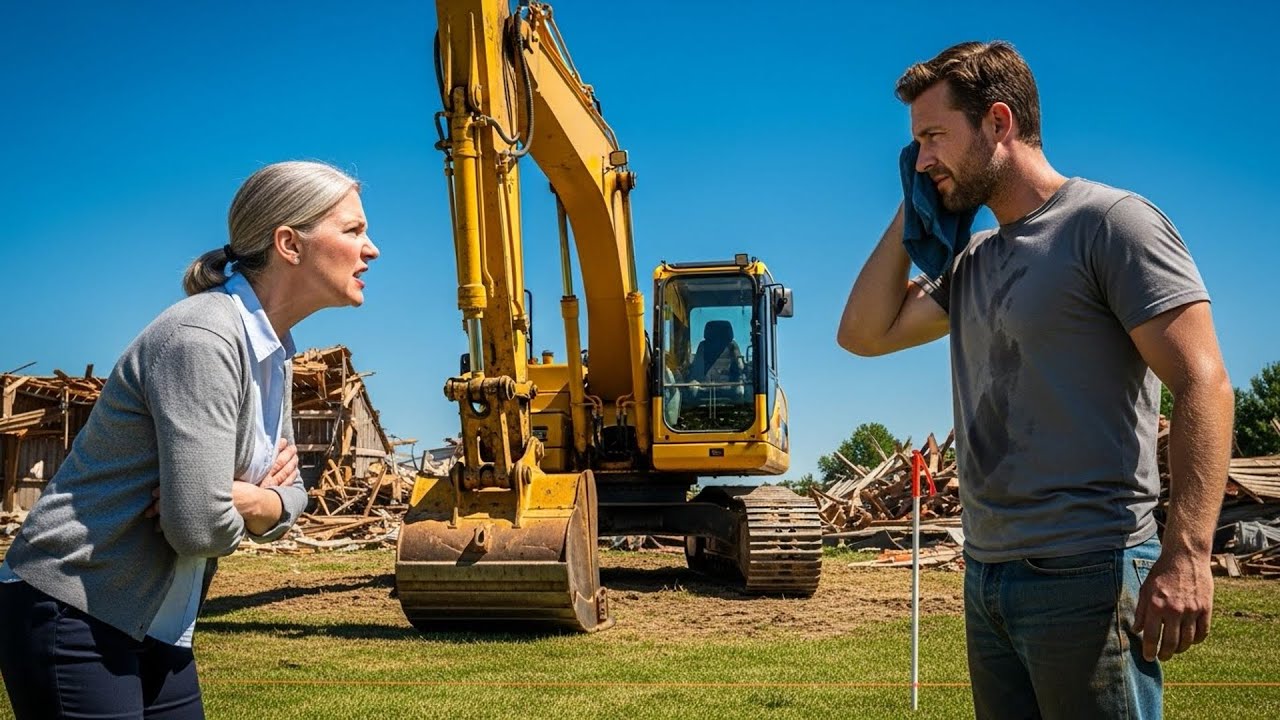 HOA Karen Demanded My Excavator For Free, So I Tore Down The Illegal Clubhouse They Built On My Land