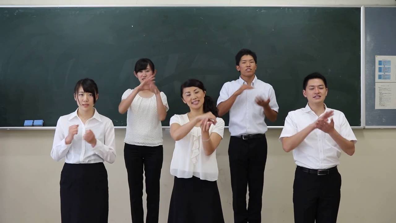 手話コーラス「野に咲く花のように」（ダ・カーポ） 　Japanese chorus 'NONISAKUHANANOYOUNI' with sing language