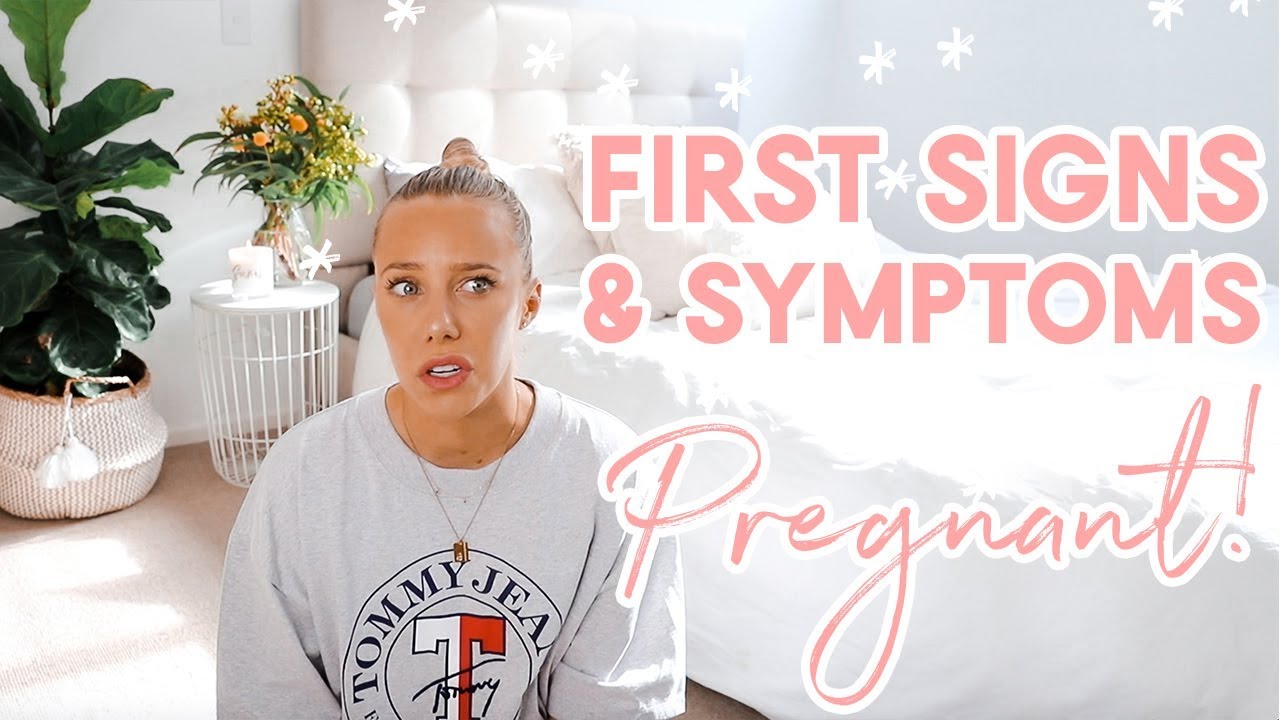 Symptoms of Pregnancy FIRST WEEKS! Signs to look out for/How I knew!