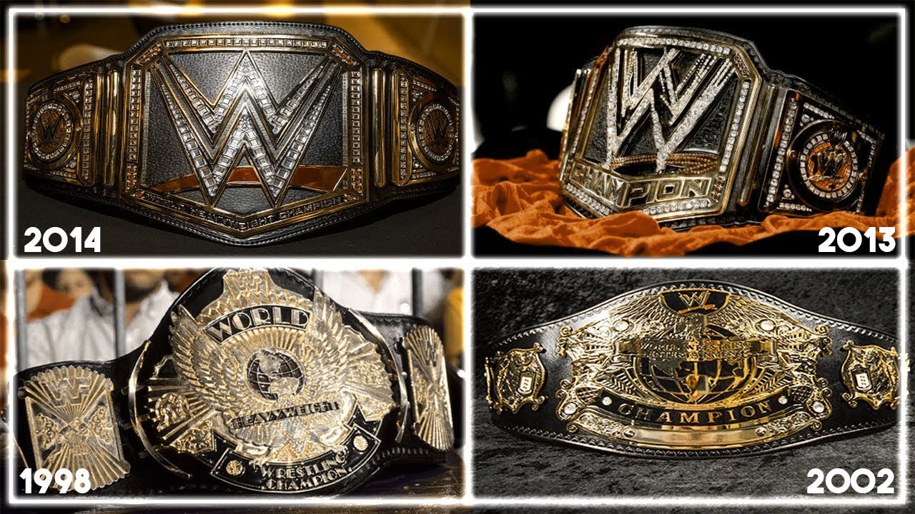 EVERY WWE CHAMPIONSHIP TITLE BELT IN HISTORY (1963-2019)