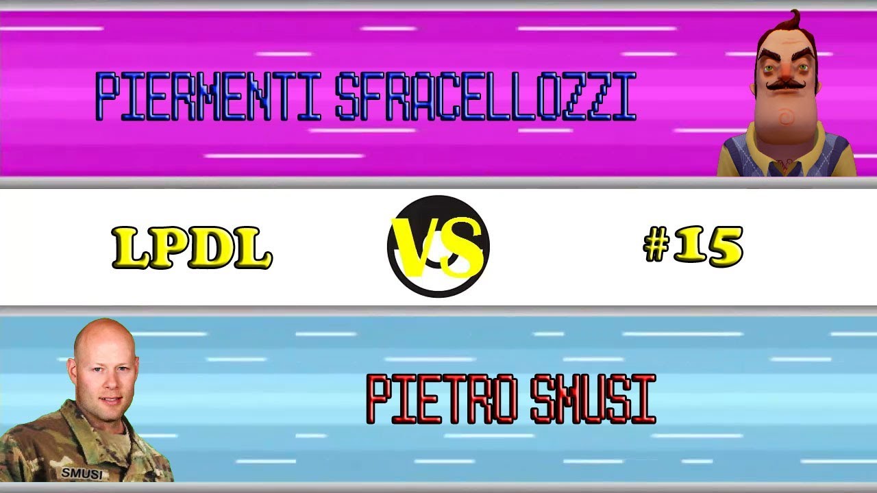 Pietro Smusi VS Piermenti Sfracellozzi