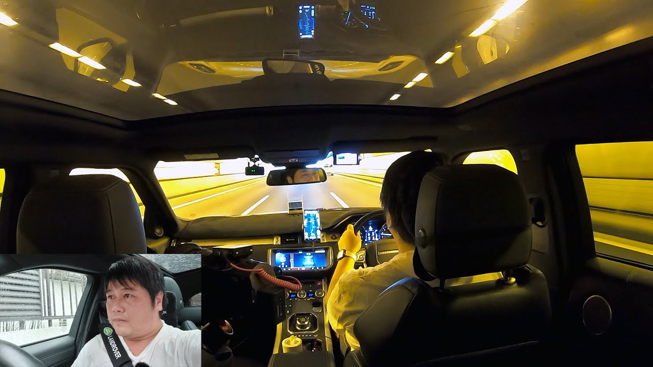 【実況車載動画】 あてもなく首都高速湾岸線をただ走る　レンジローバー イヴォーク　LANDROVER RANGE ROVER EVOQUE​