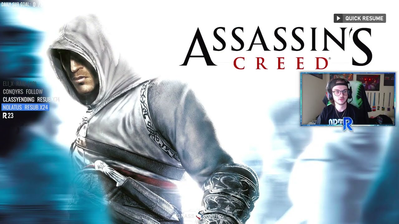Assassin's Creed 1 pt.6 & CDL Watch Party - Reclximer FULL TWITCH STREAM VOD 1/9/26