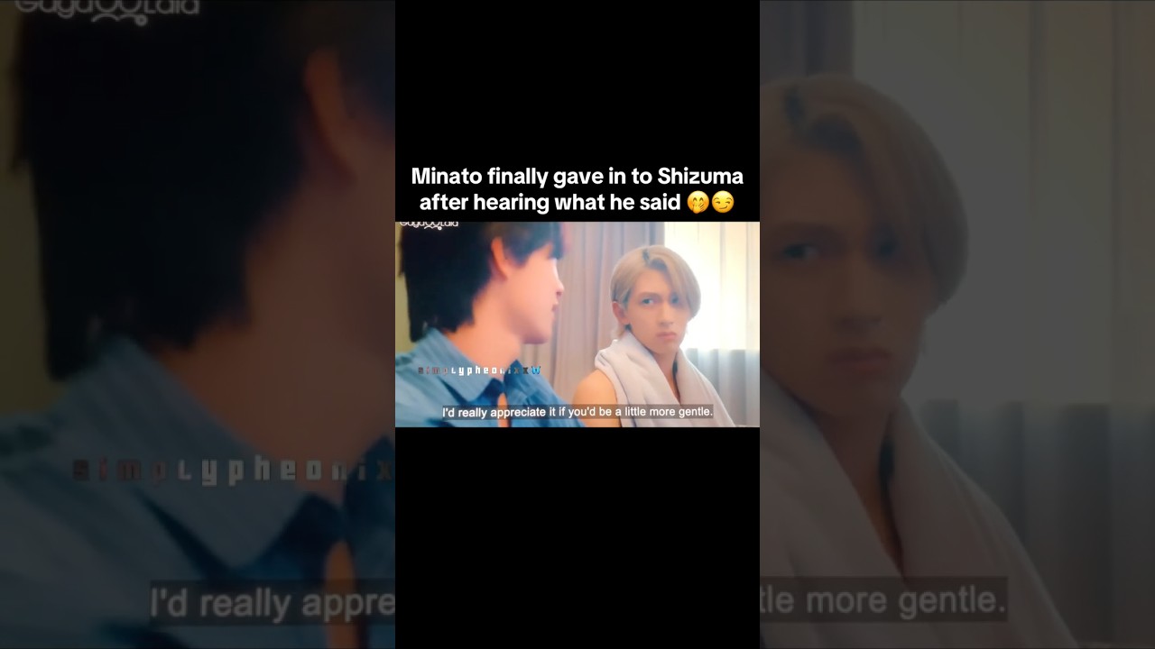 Who wouldn’t give in after what Shizuma said 🤷🏽‍♀️…#blshorts #bl #japaneseseri #blseries #thaibl