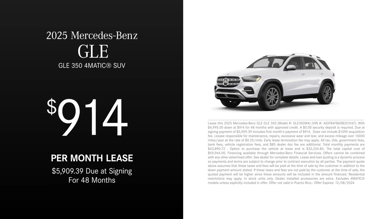 Mercedes-Benz GLE 12/04/2024 4638331