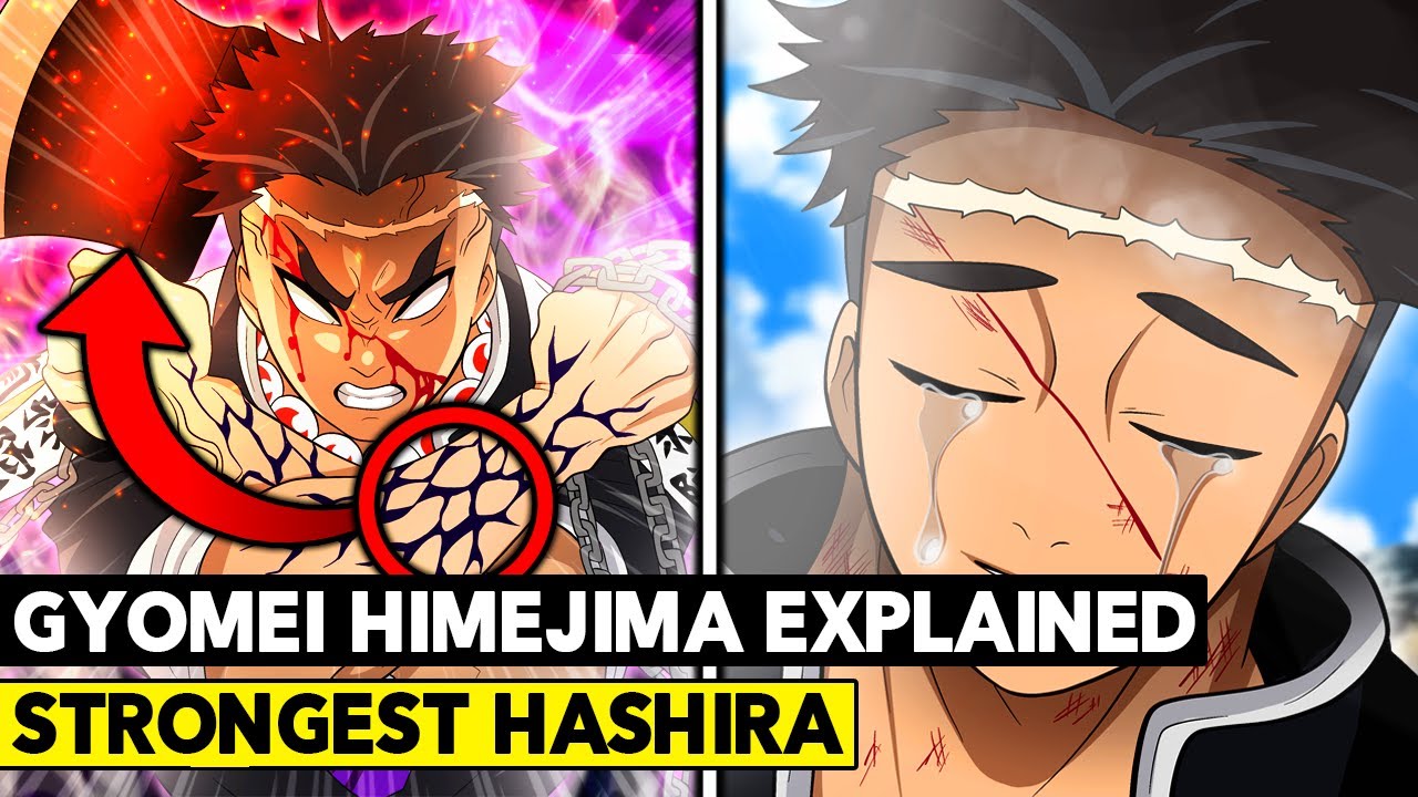 THE STRONGEST HASHIRA! Gyomei Himejima Full Backstory and Powers! - Demon Slayer: Kimetsu no Yaiba