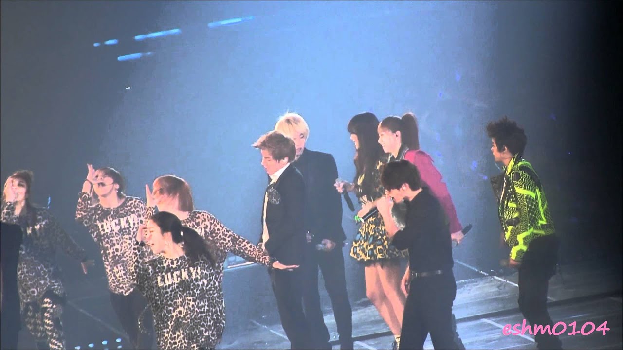 [Fancam]111119 Super Junior SS4 Seoul 『Oops!』 with F(x)