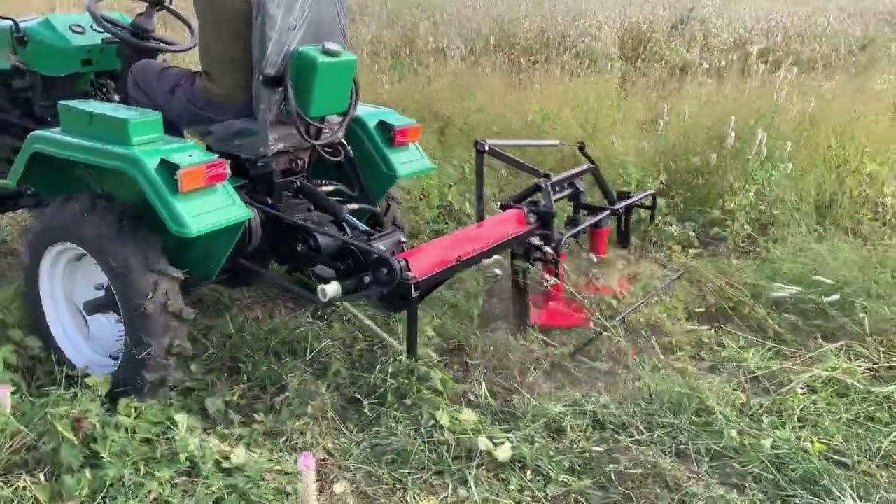 GRASS MOWR FOR MINI FOUR WHEEL TRACTOR,ТРАВОКОСАРКА ДЛЯ МІНІ ЧОТИРИКОЛІСНОГО ТРАКТОРА