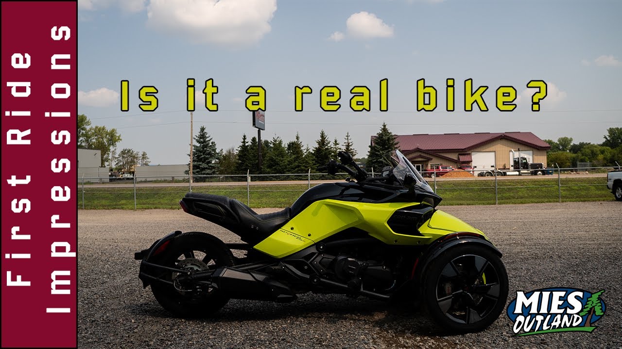 Can-Am Spyder — это настоящий мотоцикл? ДА! Давайте прокатимся!