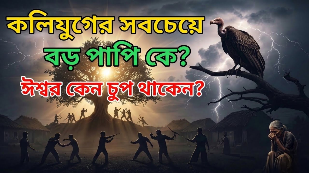 কলিযুগে সবচেয়ে বড় পাপী কে? শকুনের এই ভবিষ্যৎবাণী আপনার চোখ খুলে দেবে! | Bengali Moral Story