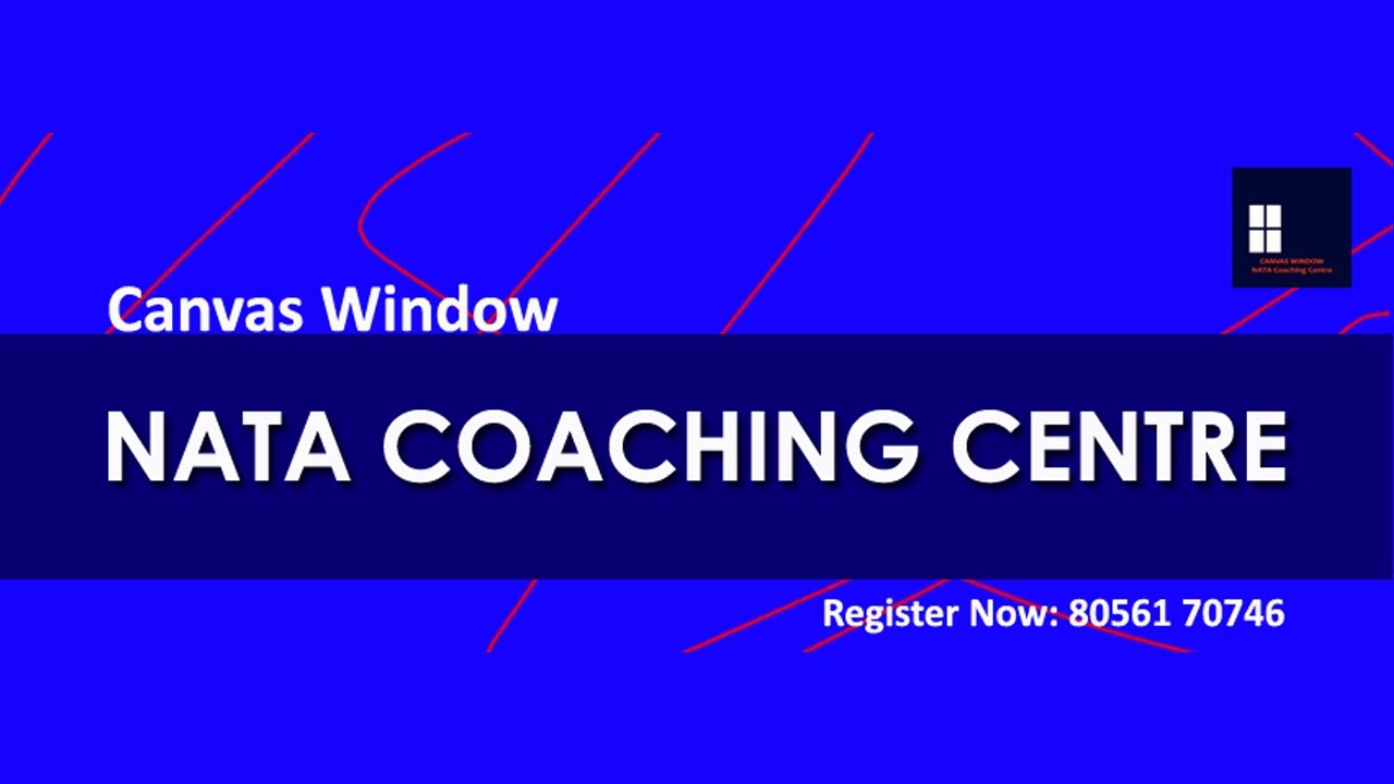 Canvas Window NATA Coaching Centre @ Coimbatore