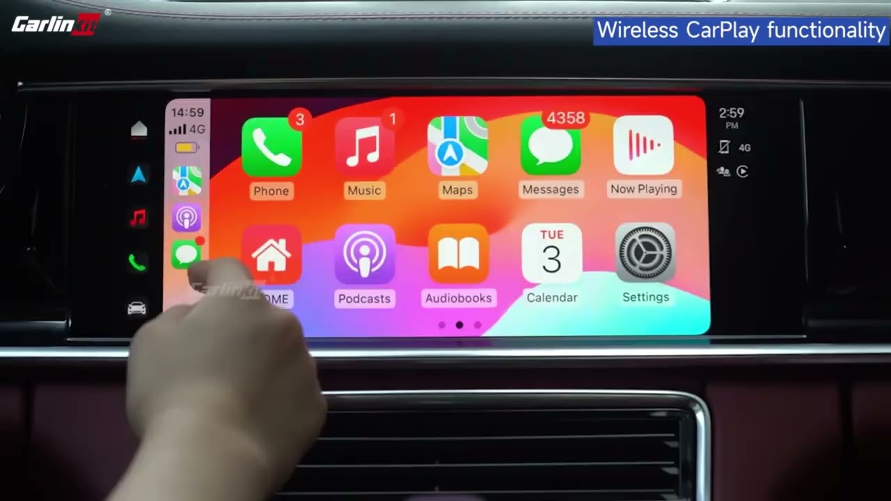 2025 CarlinKit Mini Ultra 3 CarPlay Android auto Wireless Adapter