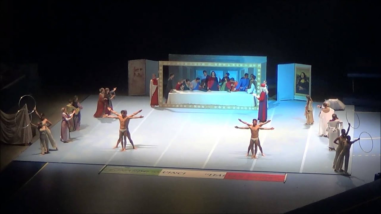 Gymnaestrada Galà - Helsingborg 2014 - Italy performs 
