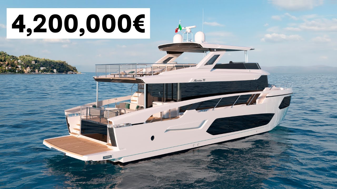 Absolute Navetta 75 : un trawler de luxe impressionant