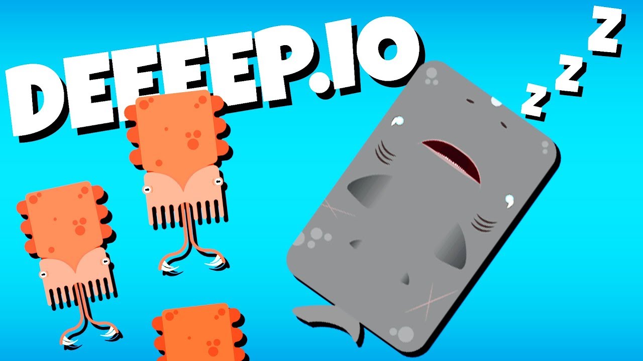 The Amazing Sleeper Shark! - Deeeep.io Gameplay