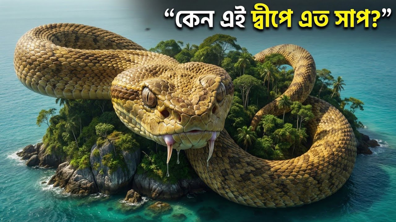 কেন এই দ্বীপে এতো সাপ | Snake Island #bangladocumentary #bengalidocumentary @লুকিয়েথাকারহস্য-124