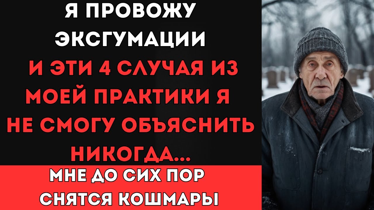 Я провожу ЭКСГУМ*ЦИИ, и эти 4 случая из моей практики я не смогу объяснить НИКОГДА...