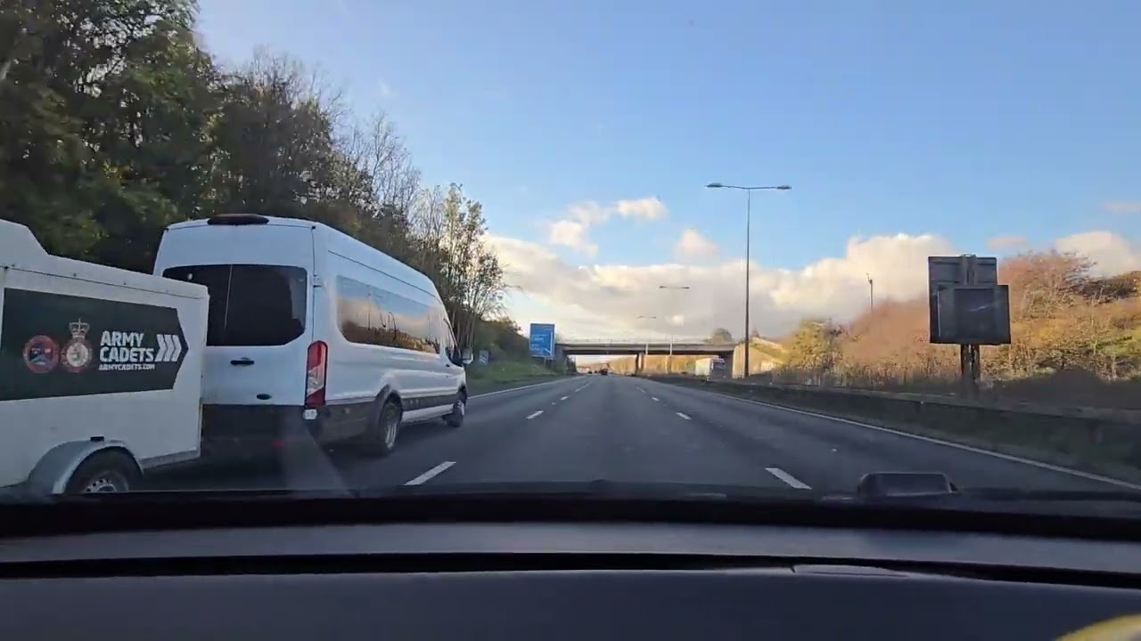 DRIVING FROM DOVER M20 TO AYLESFORD || LONDON