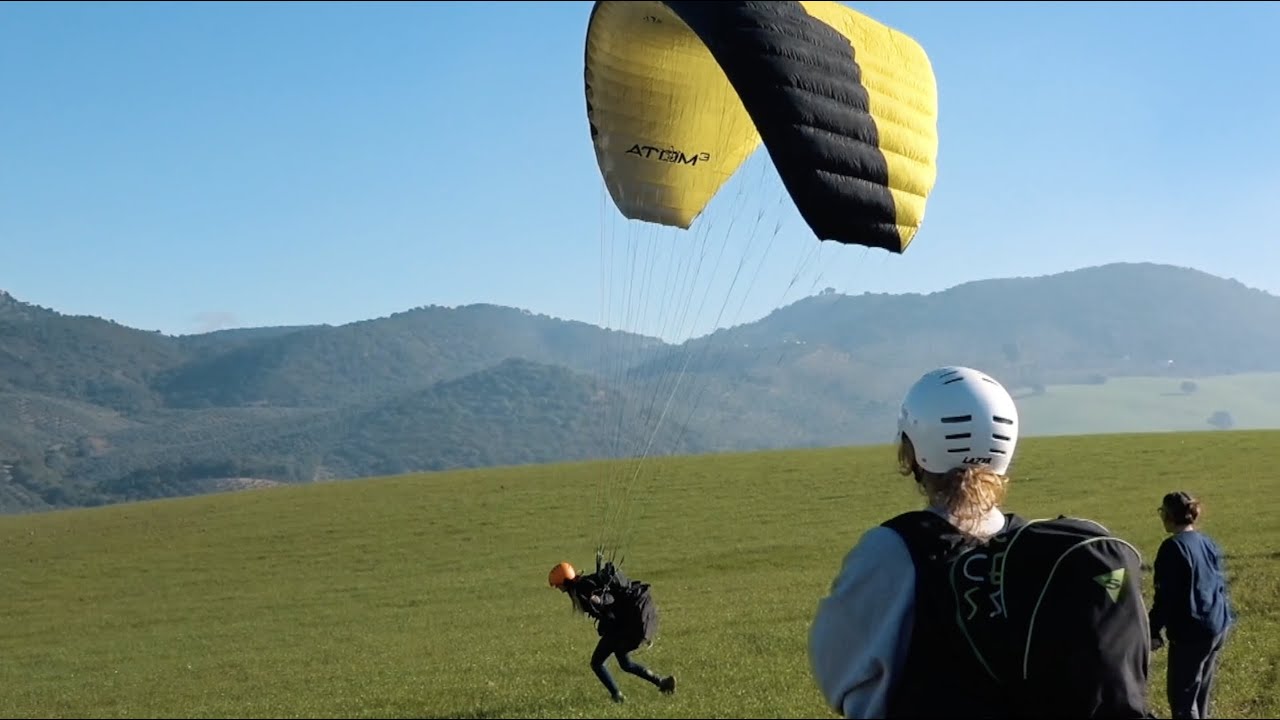 Paragliding Training Day Out - Family Flying Squad learning to Fly!