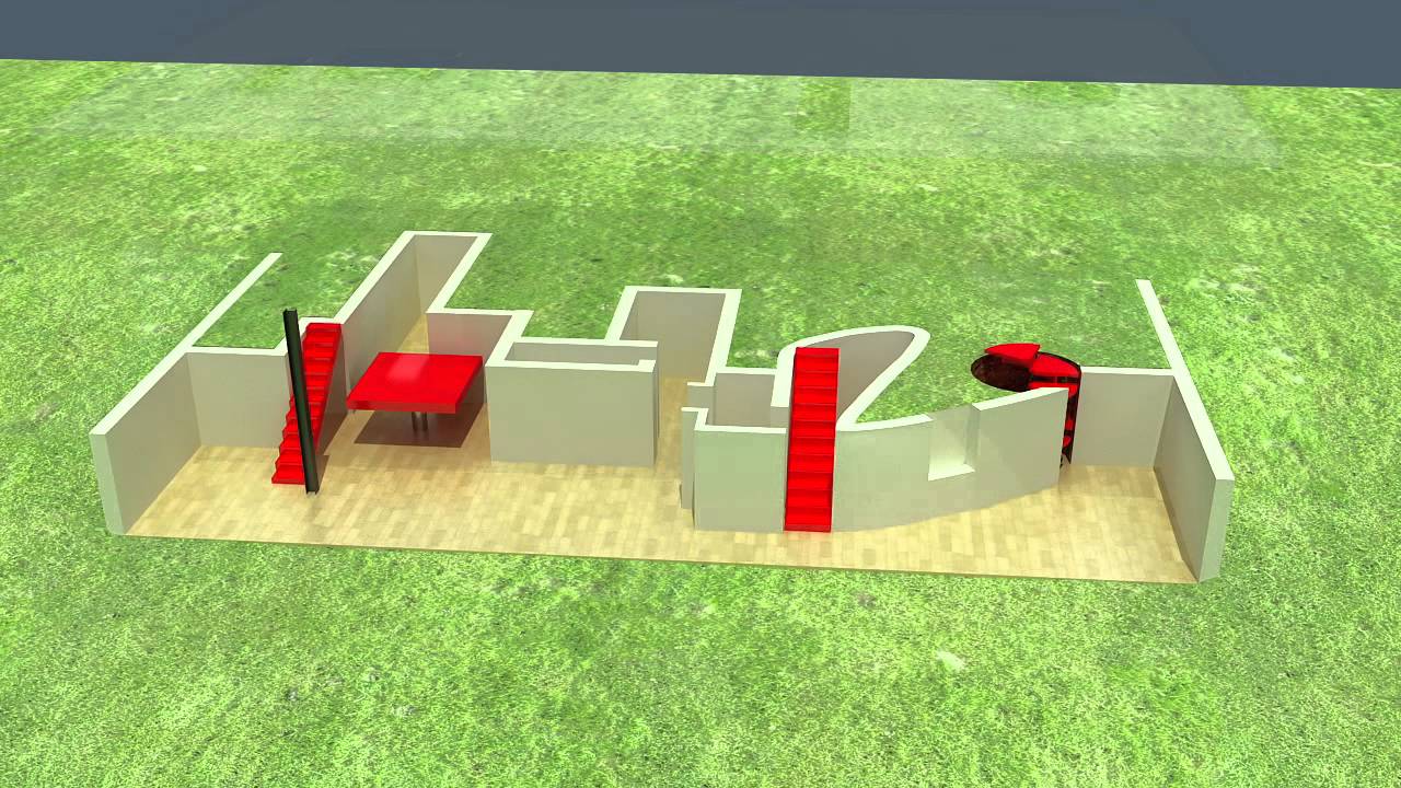 Maison a Bordeaux Analysis Animation - 3DS Max Vray