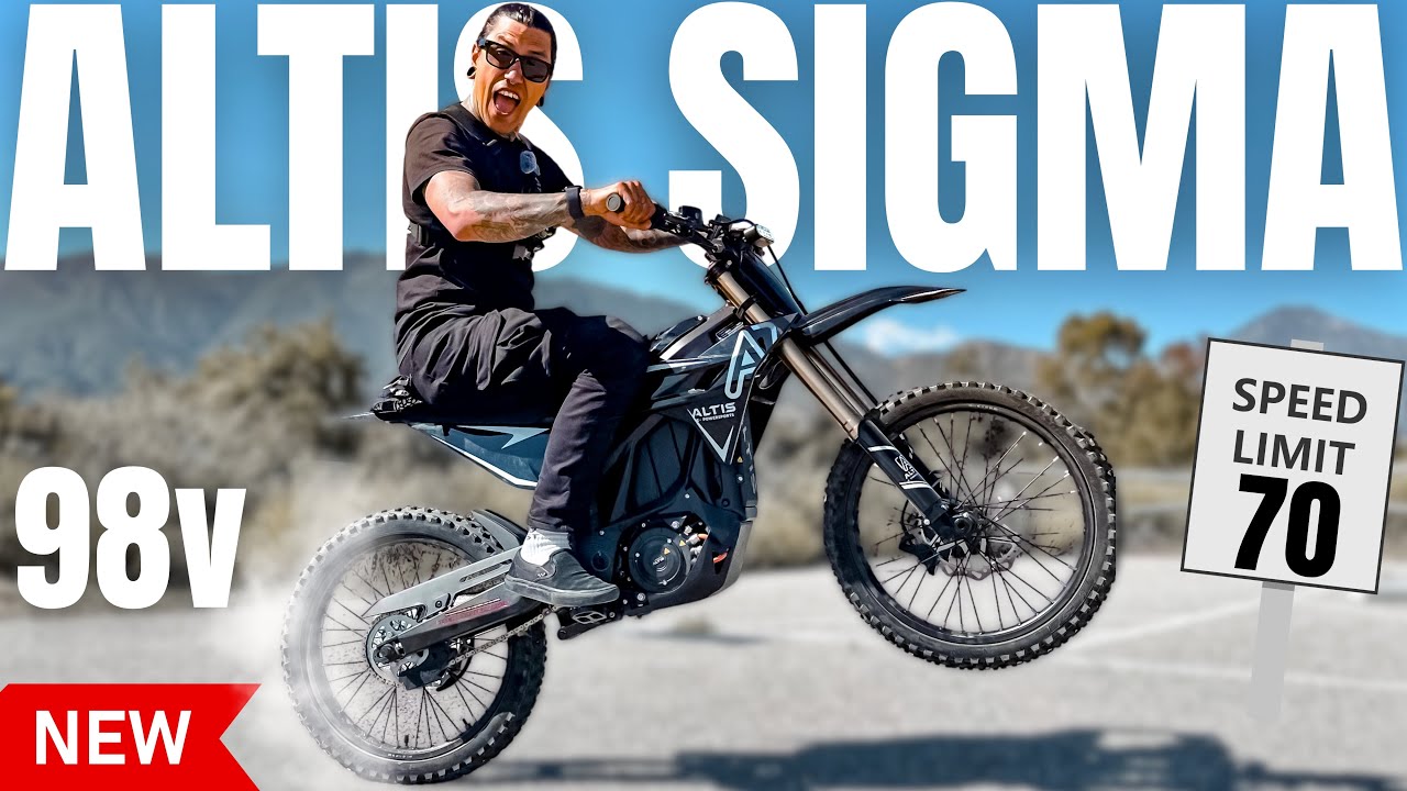 NEW 98V Altis Sigma – FASTER & 3X More Power Than Sur Ron!