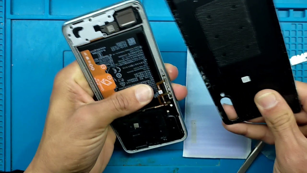 طريقة تغيير الغطاء الخلفي لهاتف هواويY9s   how to change the back cover of HUAWEI Y9s