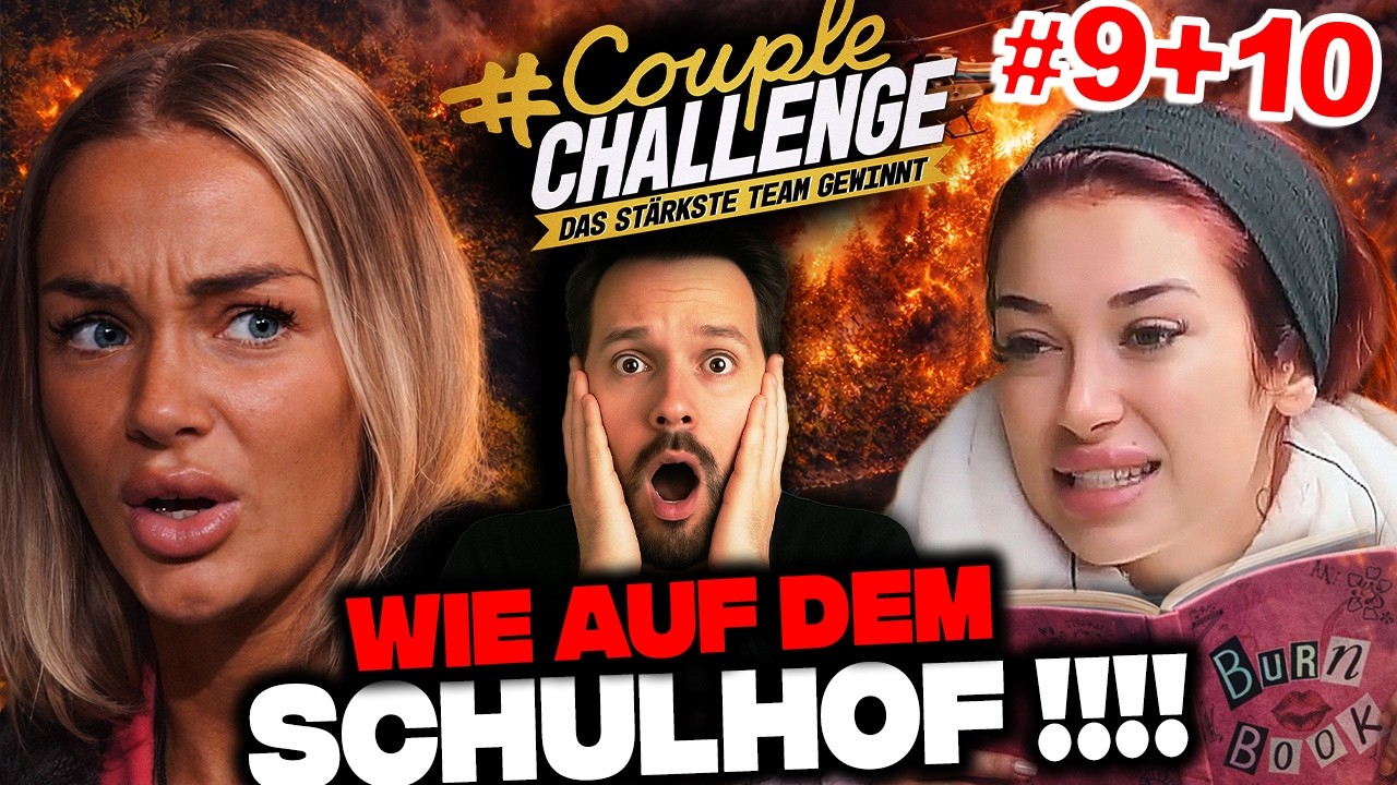 👉 Mobber-Gang außer Kontrolle: Emmy & Ariel drehen durch! 🔥 | Couple Challenge Folge 9 + 10