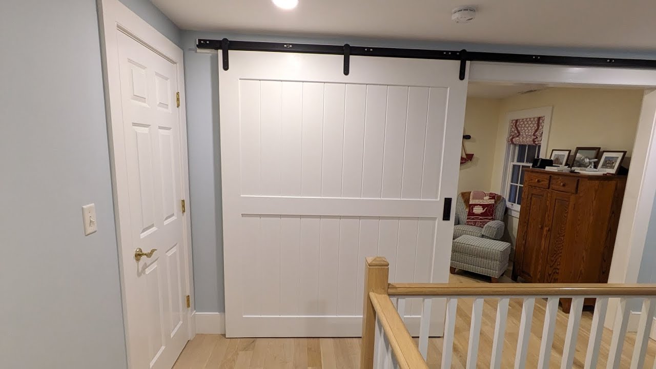 How To Build A Custom Barn Door. 6' x 7'