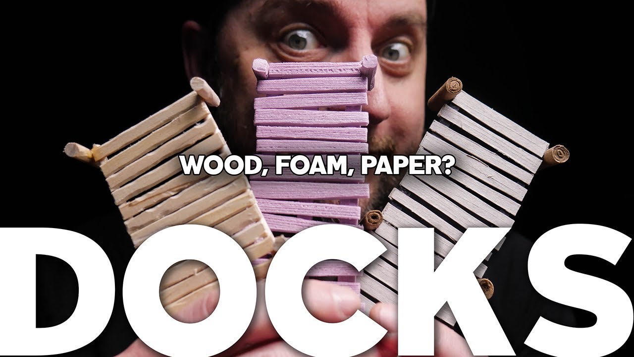 MODULAR DOCKS - Made w/ Wood, Foam, or Paper?