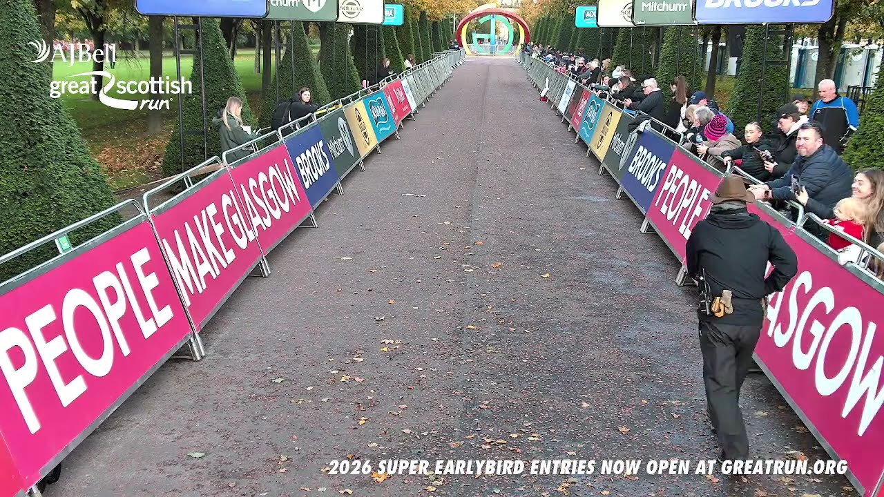 AJ Bell Great Scottish Run 2025 | Live Stream | 10K and Half Marathon